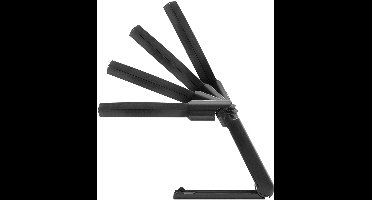 WEDO LED-loep met uitklapbare standaard, zwart