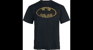 Batman Logo - Dots Heren T-shirt - zwart - M