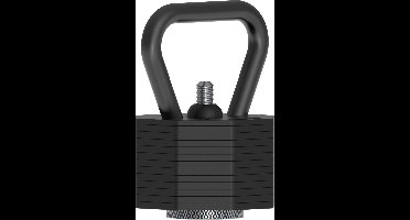 Tunturi Rapid Verstelbare Kettlebell- Kettlebellset van 28 kg - Verstelbaar van 3,5 t/m 28 kg - 13 kettlebells in één - Gewichtenset voor home gym