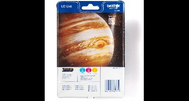 Brother LC1240 - Inktcartridge / Geel / Paars / Blauw