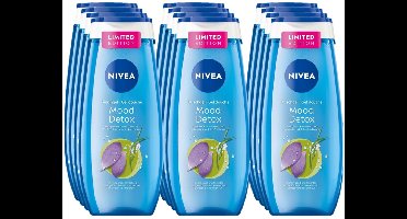 Nivea Douchegel – Mood Detox - Lotus Flower - Voordeelverpakking 12 x 250 ml