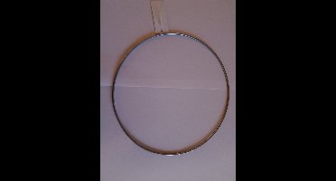 Metalring, Silver ø20cm