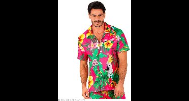 Zomer partyshirt Parrot