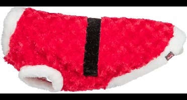 Trixie - Xmas Hondenjas Kerstman - Pluche - Rood