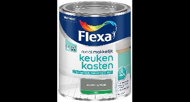Flexa - Mooi Makkelijk Keukenkasten Mat - Soothing Moss - Mengverf - 0.75 L