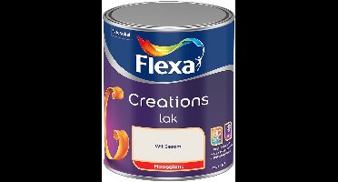 Flexa - Creations Lak Hoogglans - Wit Sesam - Mengverf - 0.75 L