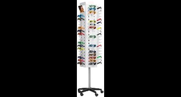 van der Meulen zonnebrillen display speelgoed - 100 stuks multicolor.