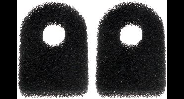 2 Pack Foam Air Filter F016S01003 Q01003 Compatible with Atco Compatible with Club B17 Compatible with Commodore Lawnmowers, Black