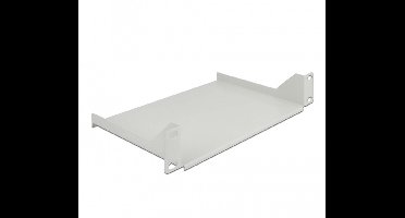 10 ″ plank voor netwerkkast 1u grijs