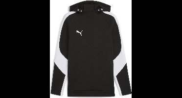 Puma Hoodie TeamEVOSTRIPE Hoody 659954 Puma Black-Puma Silver-Puma White-XXL