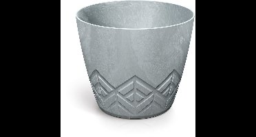 Bloempot Rond Areco Effect Round 18cm BETON Prosperplast / 2 STUKS!