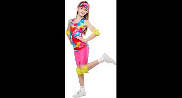Skating Barbie Kinderkostuum - Rubies - Maat 9-10 Jaar