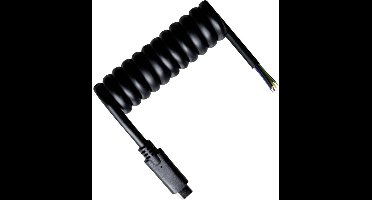 BKL Electronic USB-C-kabel USB-C, Open kabeleinde 1 m Zwart 10080175