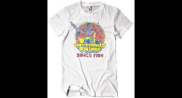 Transformers Optimus Prime - Since 1984 T-Shirt White-L