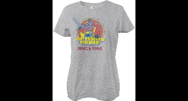 Transformers Optimus Prime - Since 1984 Girly Tee Damen T-Shirt Heathergrey-2XL