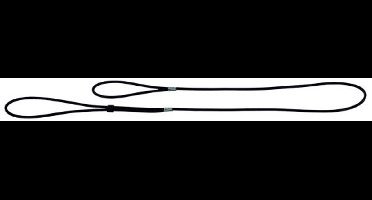 Hunter Showlijn Rond Leer Zwart