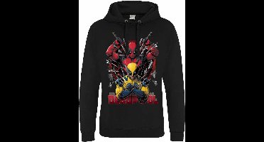 Deadpool Crest Hoodie DP309187EPB Black-XL