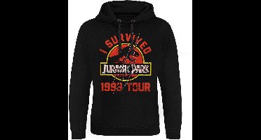 Jurassic Park 1993 Tour Epic Hoodie Black-L
