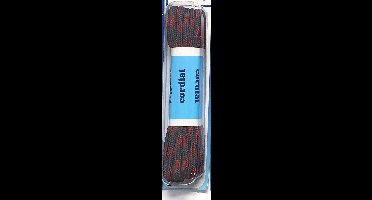 Cordial veter - 90 cm - gemêleerde veter - grijs rood