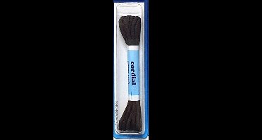 Cordial veter - 120cm - donkerbruin - rond