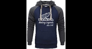 Trui Honda Vintage Legends Grijs/Blauw, maat XS - Honda Vintage Collection - Hoodies