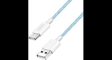 LogiLink CU0329 USB-kabel USB 2.0 0,5 m USB A USB C Blauw