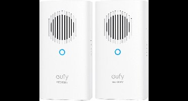 eufy Deurbelgong voor E340/C30/C31 Wit - 2pack (T8023321)
