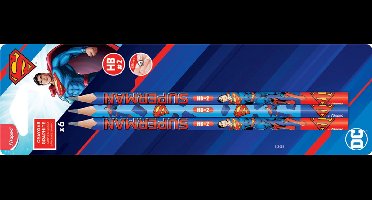Maped SUPERMAN potloden, HB, set van 6 stuks