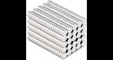 -Magnets - Neodymium - Extra Strong - Small - Round - siliver - 500 pieces