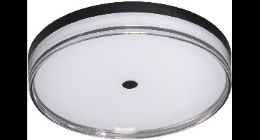 ETH Jill Led plaf rond 3 step dimm. 2800k 32w IP40 zwart 40x7cm + mem. Ra90