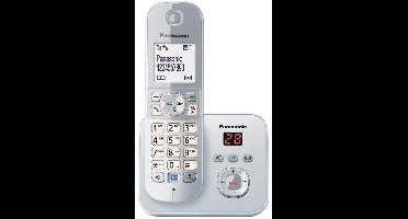DECT draadloze telefoon - antwoordapparaat - zilver - 6821