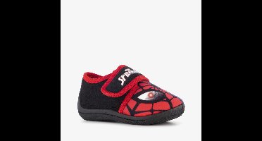 Spider-Man kinder pantoffels zwart rood - Maat 25 - Sloffen