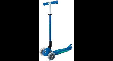Globber Primo Foldable Plus Lights Kinderen Klassieke step Blauw, Marineblauw