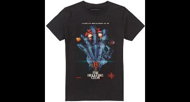 Stranger Things Hellfire Poster Heren T-shirt - zwart - L