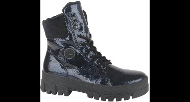 Rieker Y0220-14 dames veterboots sportief maat 37 blauw