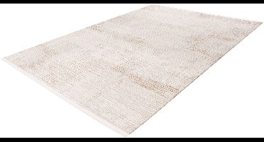 Pierre Cardin Vloerkleed - Modern Tapijt - Hoogwaardige Kwaliteit - Ivoor Beige - Luxe Uitstraling - Duurzaam en Comfortabel
