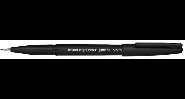 Brushpen pentel sesp15-spx sign sepia | 12 stuks