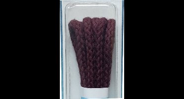 Cordial Veter - Bordeaux - Rond - Koord Veters - Lengte 90 cm - Dikte 4 mm - Schoenveter