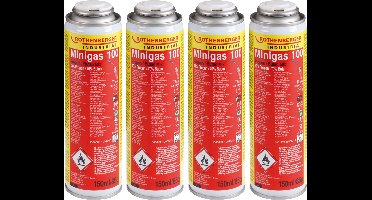 ROTHENBERGER Industrieel 4x Minigas 100 150 ml - 1500003891