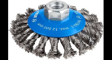 M14 KEGELBORSTEL 100 VLECHT 0.5 STAAL