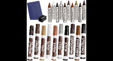 DailySupplies® Laminaat Reparatieset - Laminaatvuller - Vuller - Stiften Set