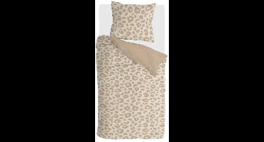 Byrklund Dekbedovertrek Animal Spots - 140x220 - 100% Polyester - Bruin / Grijs