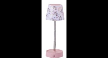 Home & Styling Unicorn Uitrekbare Tafellamp - Met lampenkap - Kinderlamp - Roze