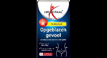 Lucovitaal Opgeblazen Gevoel 30 capsules