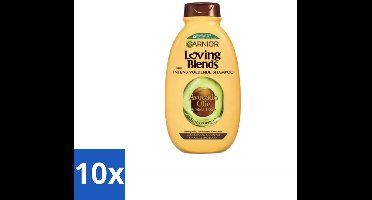 10 x Garnier Loving Blends Avocado Olie en Shea Boter Shampoo 300 ml - Avocado Olie Shampoo - Shea Boter Shampoo - Droog Haar Shampoo - Pluizig Haar Shampoo - Intensieve Voeding Shampoo
