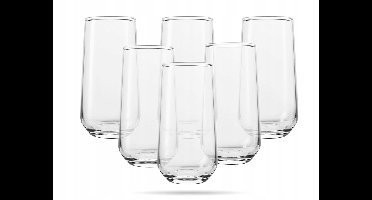 Pasabahce Allegra Glazenset - 6 stuks, 470 ml per glas