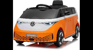 Volkswagen ID Buzzz 12V oranje, volkswagen 12V, VW ID Buzzz 12V oranje, VW 12V, Elektrische kinderauto 12 volt - 1 tot 5 jaar