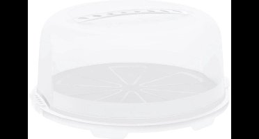 Rotho Fresh Taartdoos 35.5x16.5 cm Wit/Transparant