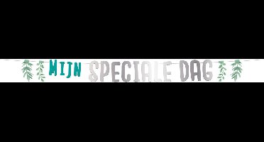 Folat - Letterslinger 'Mijn Speciale Dag' - 1 meter - communie versiering - communie