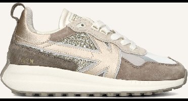 KAOTIKO Detroit Glam Sneakers - Dames - Beige - Maat 38